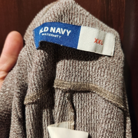 Old Navy Maternity XXL Rib Knit Pull on Lounge Cozy Jogger Sweat Pants - Picture 3 of 6